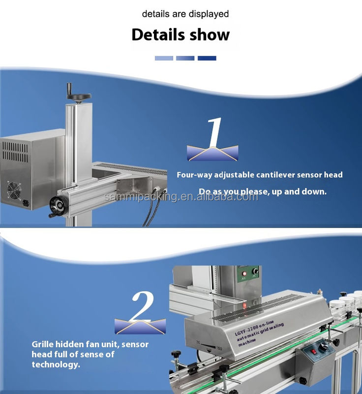 自動電磁誘導シール機 プラスチックジュースボトル アルミ箔シール機 ボトル缶シーラー