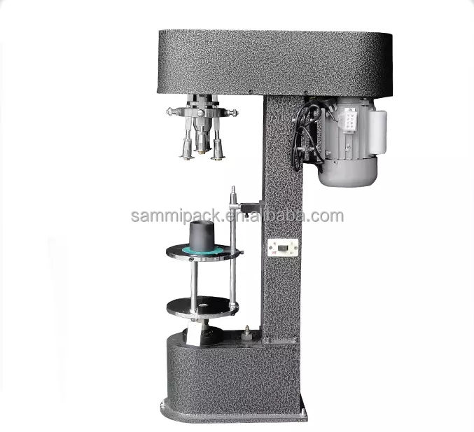 工場価格 半自動ロープスクリューキャッパー ウイスキーワインボトル蓋蓋機 金属蓋のためのクリッピングマシン