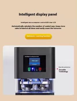 卸売価格の業務用缶シーリングマシン、3S高速電動シーマー、飲料/食品缶用、高精度