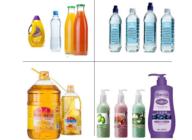 高効率のシングルヘッドピストン液体詰め機,100-1000ml 水油汁飲料詰め機 ボトル/缶