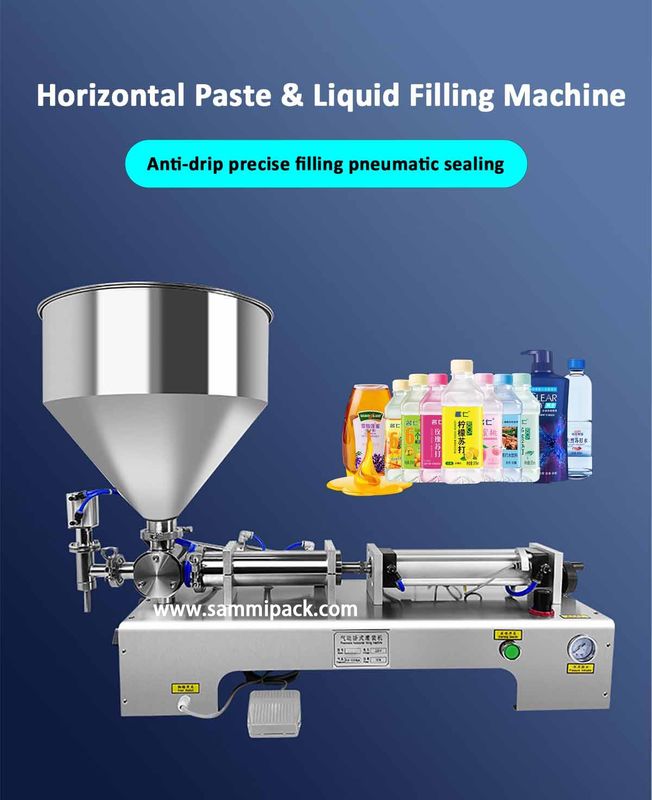 ホットセール空気圧加熱混合ローションクリーム化粧品充填機（ハニーソースクリーム用）