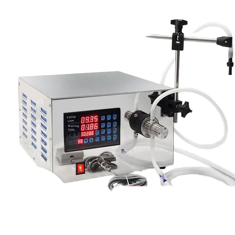 半自動 磁気ポンプ 充填機 軽く耐腐食 手動 アルコール 水剤 充填器