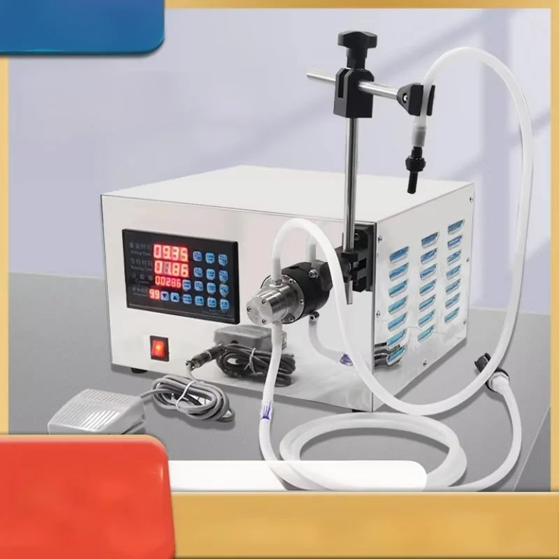 半自動 磁気ポンプ 充填機 軽く耐腐食 手動 アルコール 水剤 充填器