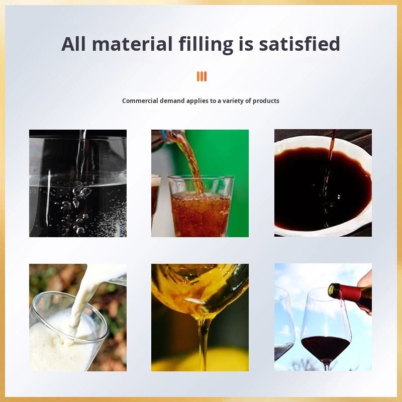 半自動 磁気ポンプ 充填機 軽く耐腐食 手動 アルコール 水剤 充填器