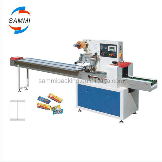 多機能水平ピロー包装機 クッキー チョコレートバー 飲料 主な機能 フォームフィルシール スリットエンジン