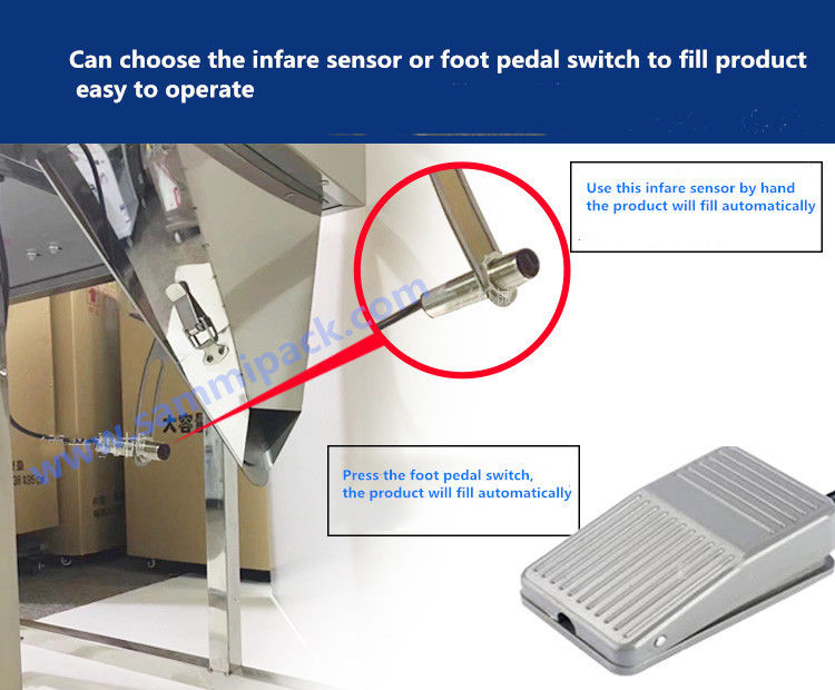 最新の100-2500g 大容量穀物 米 コーヒー 重量 詰め機