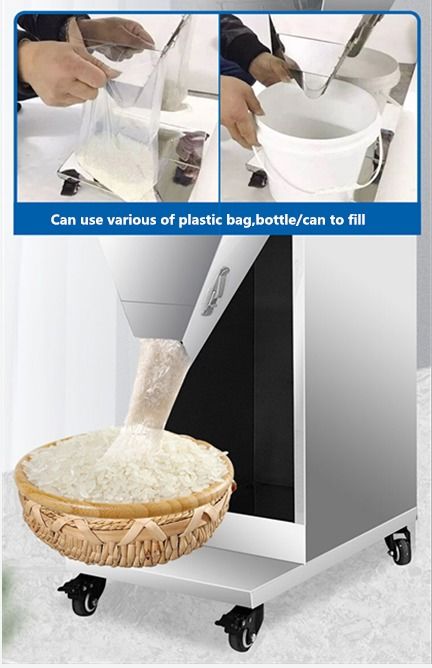 最新の100-2500g 大容量穀物 米 コーヒー 重量 詰め機