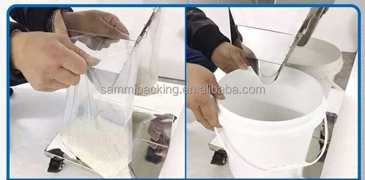 110V/220V 自動計量粉末充填機 茶種子穀物ナッツフィラー 大ホッパー付き