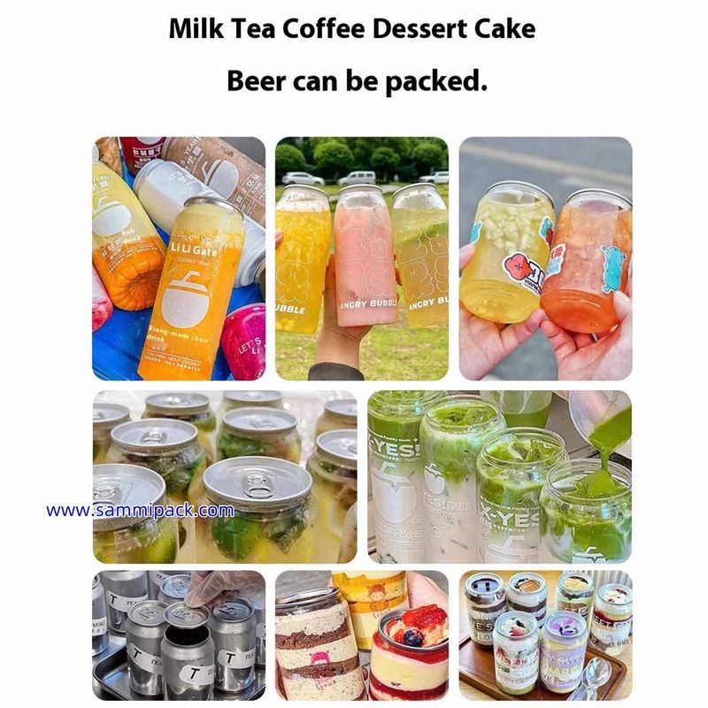 インテリジェント半自動ソーダビール缶シーマー/ブリキ飲料缶シーリングマシン、高品質