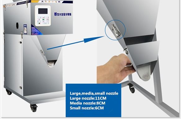 最新999g/1500g/3000g/5000g自動電子計量充填機（粒子粉末用）