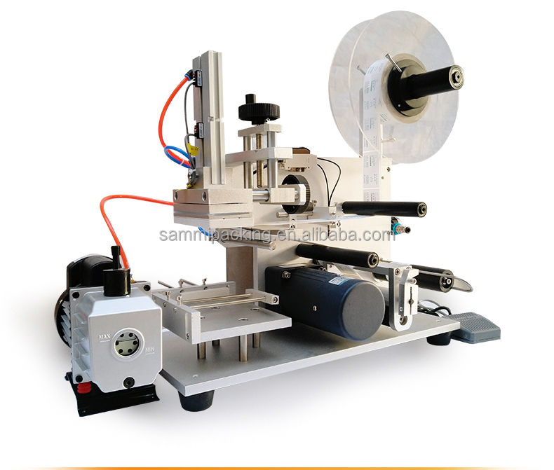 新しいデザイン 半自動 フラット セルフ アレッシブ ステッカー コーナー ボックスのラベル付けマシン