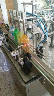 カップラベル付け 自動液体詰め機 生産ライン全体