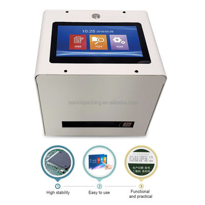 プラスチックバッグ ボトル デスクトップ 静的 マニュアル Mfg Exp デジタルバー QR日付コード インクジェットプリンター 有効期限 バッチコード