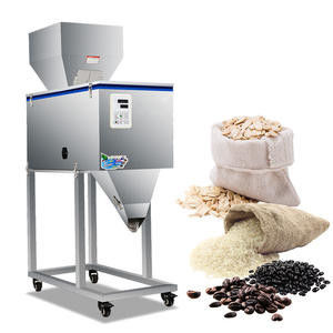 100-2500g 半自動 granule/粉末/米/コーヒー/スパイスの重量化パッケージングマシン
