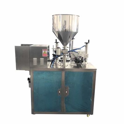 自動化粧クリームパッケージングのためのプロ Ultrasonic ソフトチューブフillingとシリングマシン
