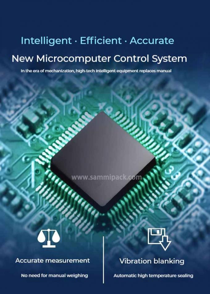 多機能ダブルヘッド砂糖充填コーヒー豆計量包装機 500g 1000g 450*470*1750MM 商品 4