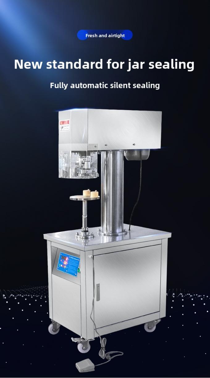 垂直型缶シーラー 商用半自動缶シール機 プラスチック缶 アルミ缶用 0