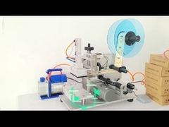 高精度 トップセール MT-60 ボトル蓋用のトップフラット表面ラベルリングマシン