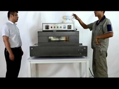 PVCPOFフィルム 熱トンネル 収縮包装機 本 紙箱 ボトル